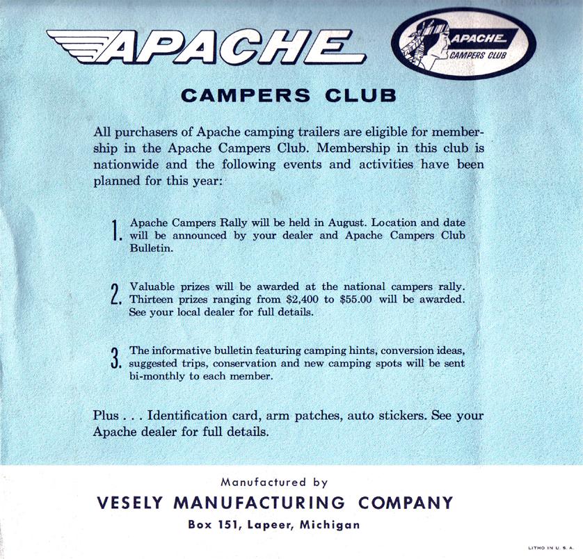 Apache Campers Club